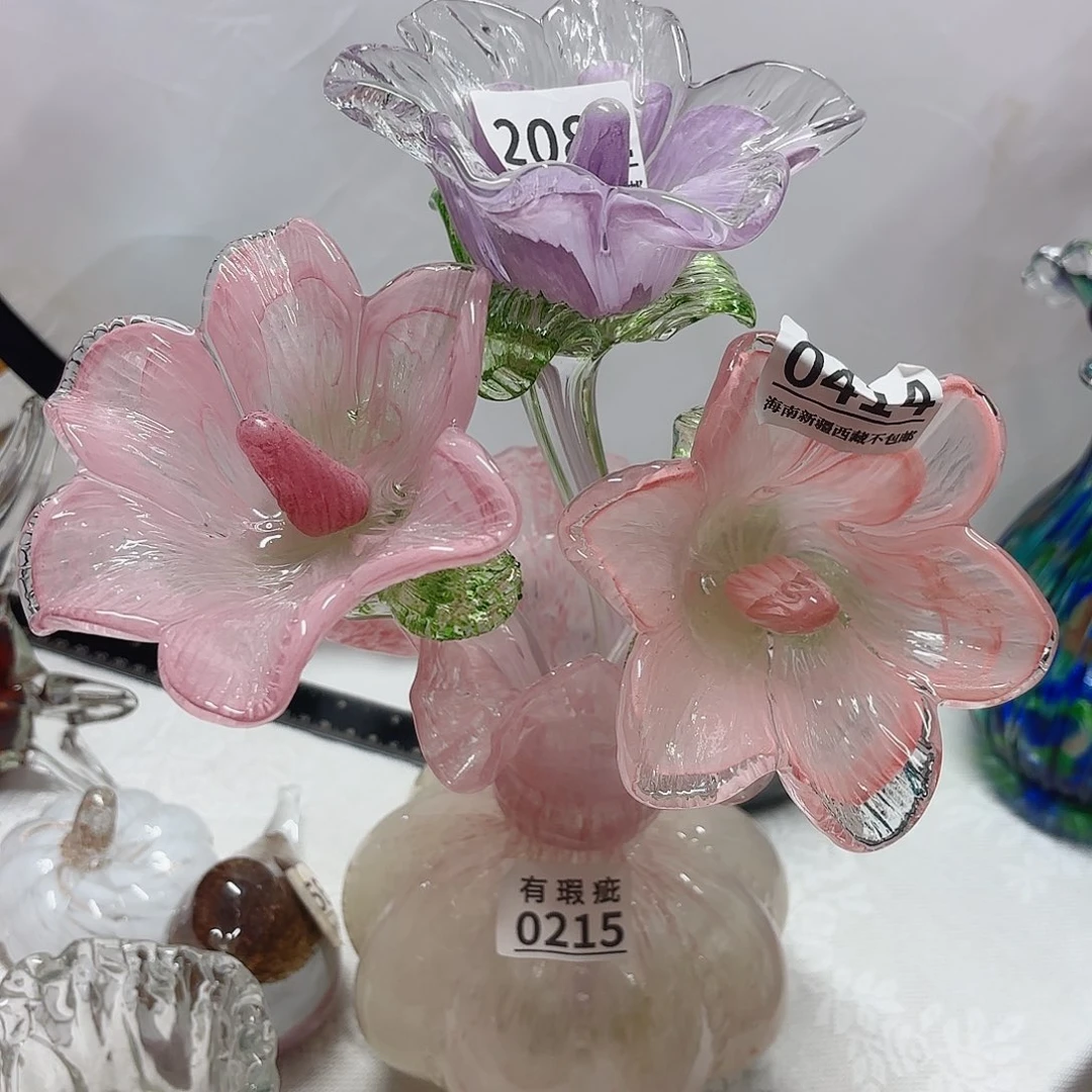 安妮家居美学瑕瓶0215，加三支花0414