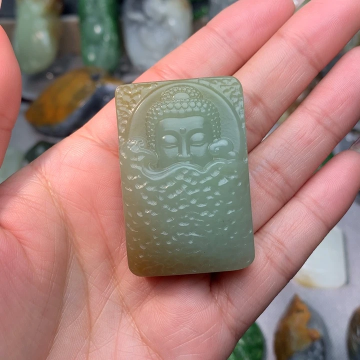 和田玉挂件未镶嵌