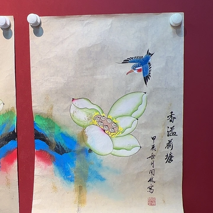 国画老师国画作品，，，，
