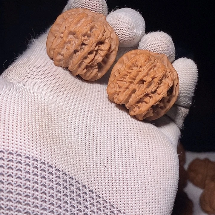 核桃手串/手链文玩核桃手把件野生小方糖