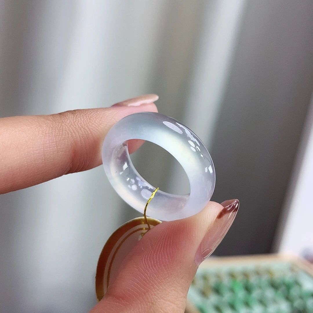 未镶嵌戒指翡翠1011圈