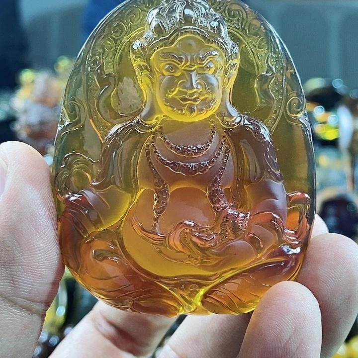 琥珀颈饰未镶嵌一