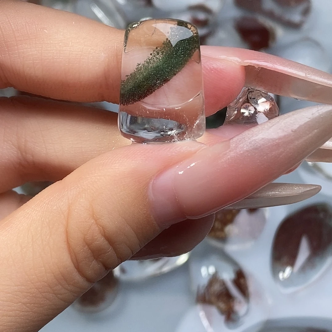 水晶颈饰银S925镶嵌