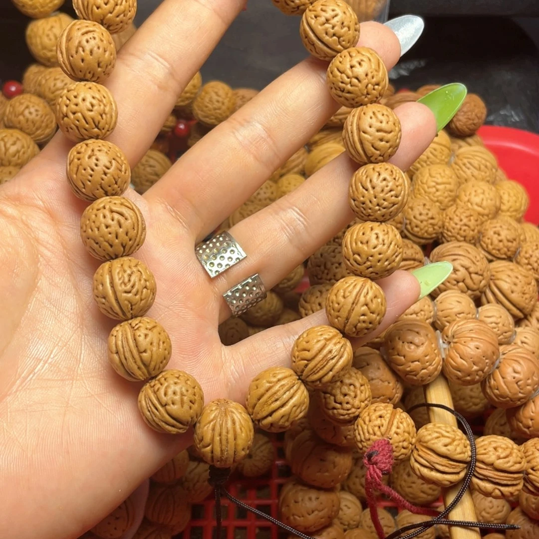 桃核手串桃核手串15+三维同尺