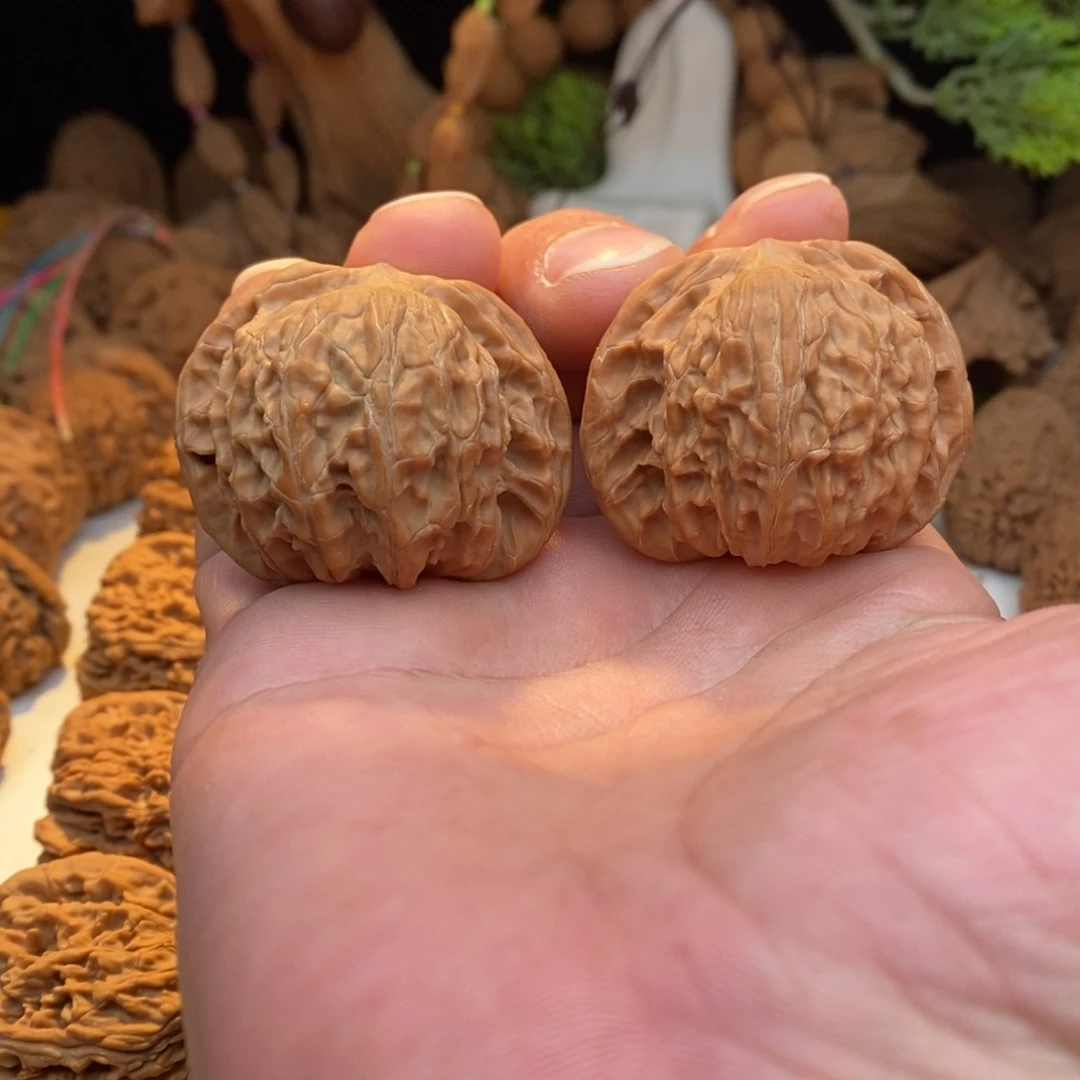 文玩核桃把件山地磨盘44