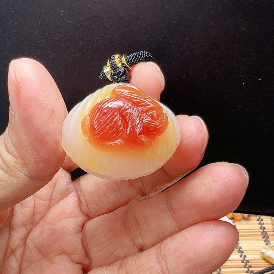 未镶嵌玛瑙/玉髓珠宝半成品