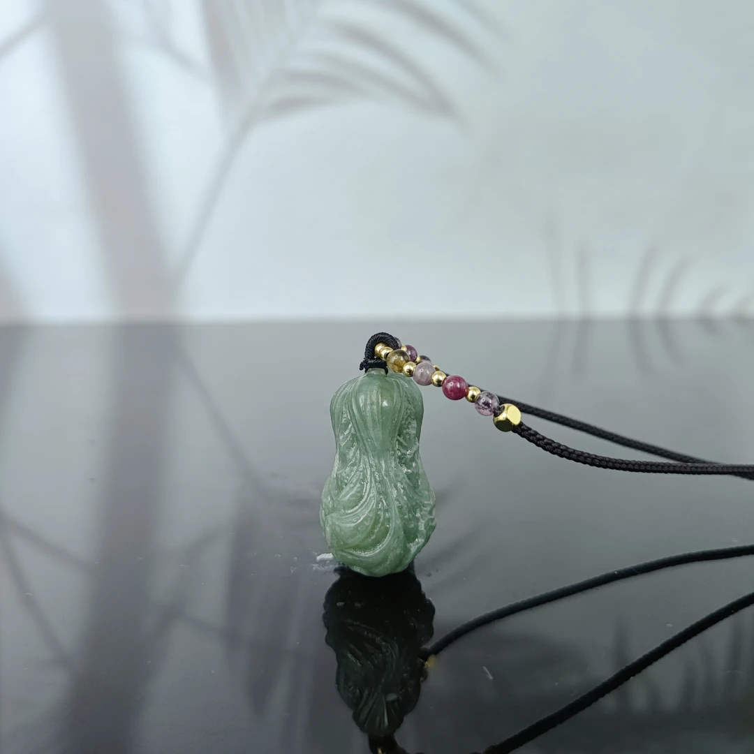 F和田玉百财吊坠1138