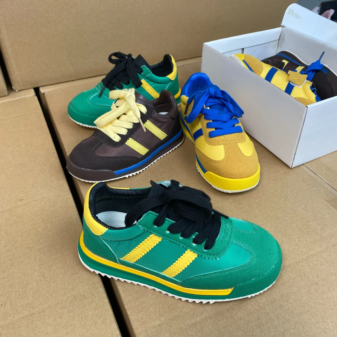 【26-37码】多色休闲鞋2025春秋季新款儿童软底板鞋男童德训鞋2419