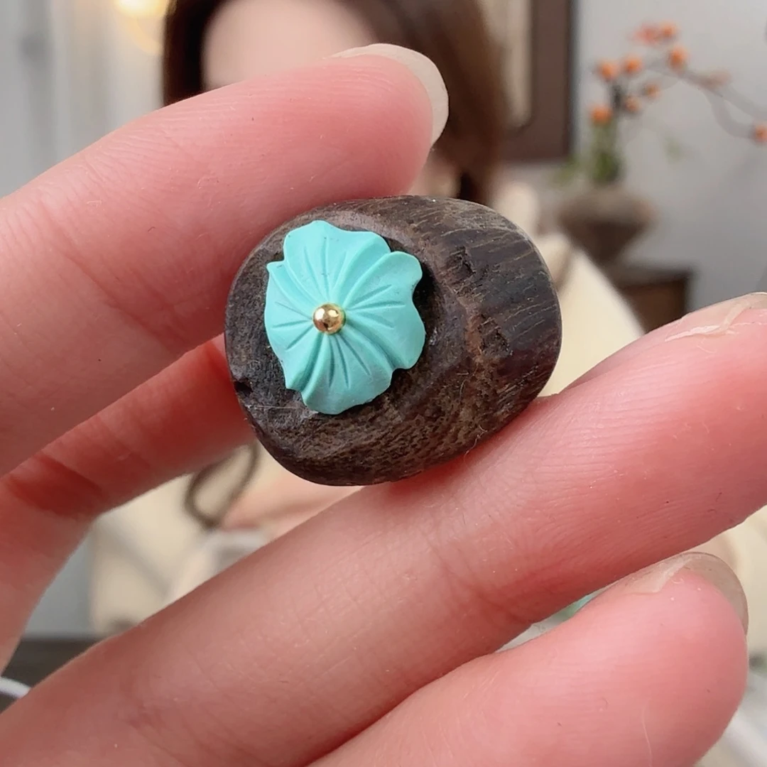 绿松石未镶嵌珠宝半成品