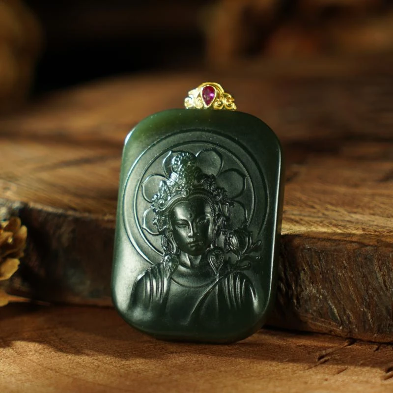 【香掌柜】18K金塔青度母（发一件）