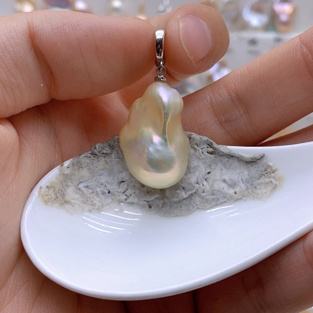 吊坠(不含链)未镶嵌淡水珍珠