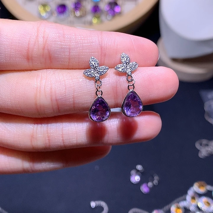 银S925镶嵌戒指石榴石机****e