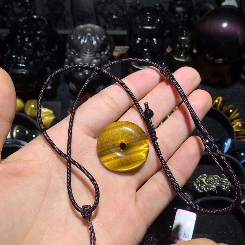 【闪购商品】颈饰未镶嵌木变石（虎睛石）