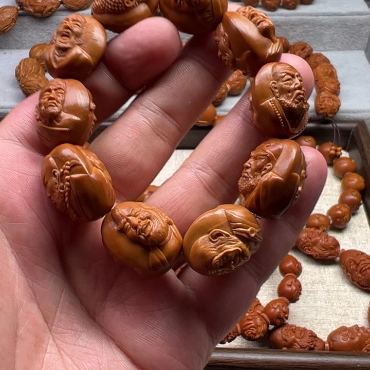 橄榄核手串橄榄核雕工艺制作