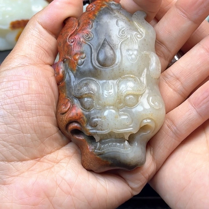 和田玉未镶嵌挂件收***流