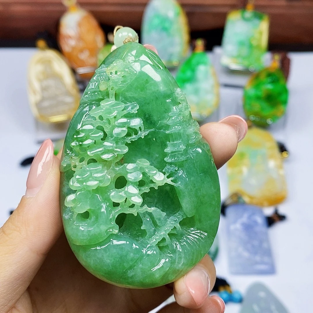 未镶嵌定制翡翠天然翡翠A货