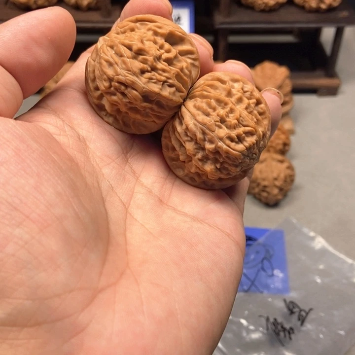 把件文玩核桃40磨盘