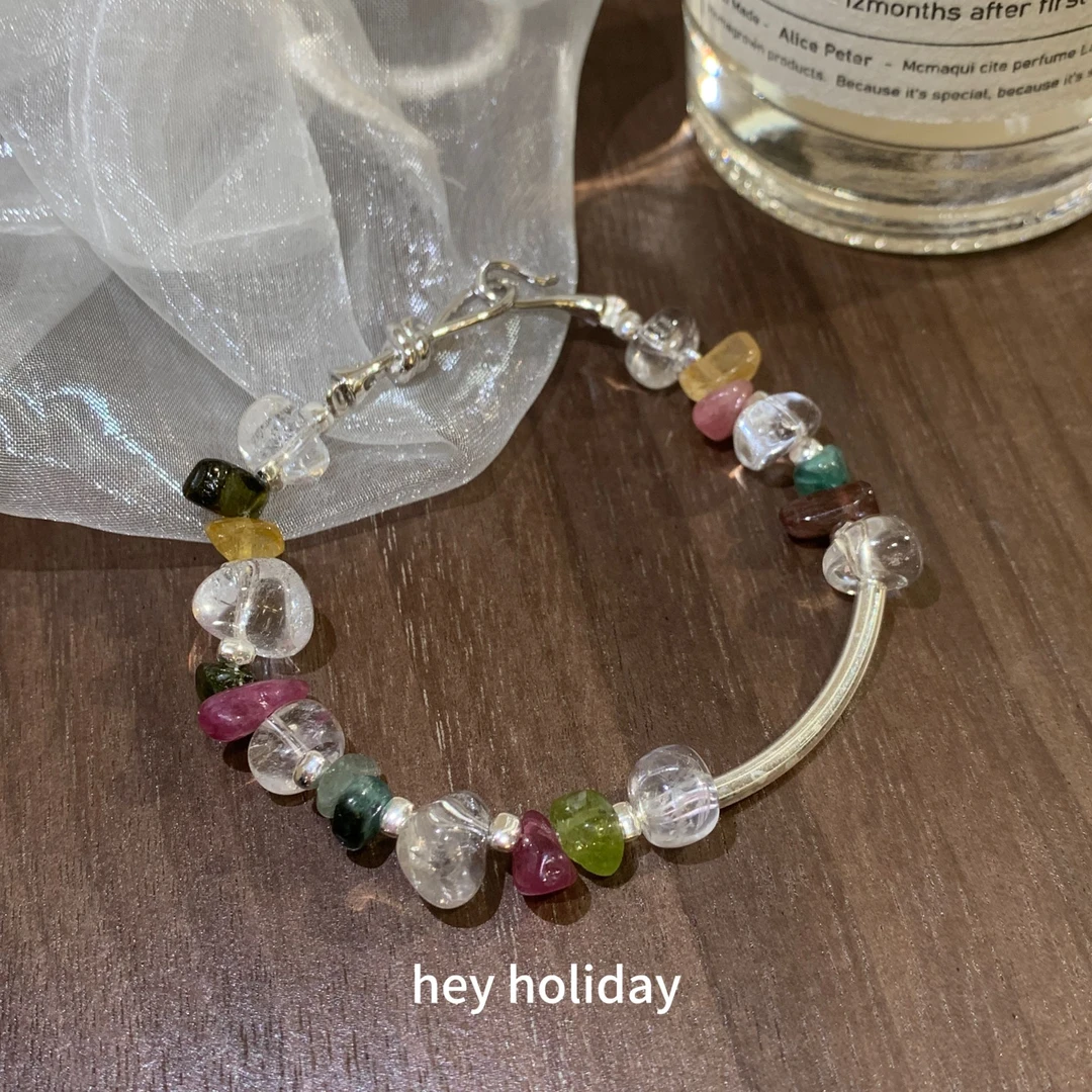 925银手链 清新百搭手链甜美简约气质可爱少女小众