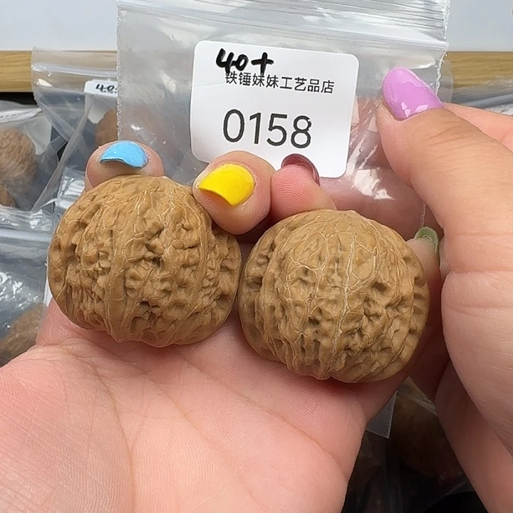 文玩核桃把件铁锤40➕