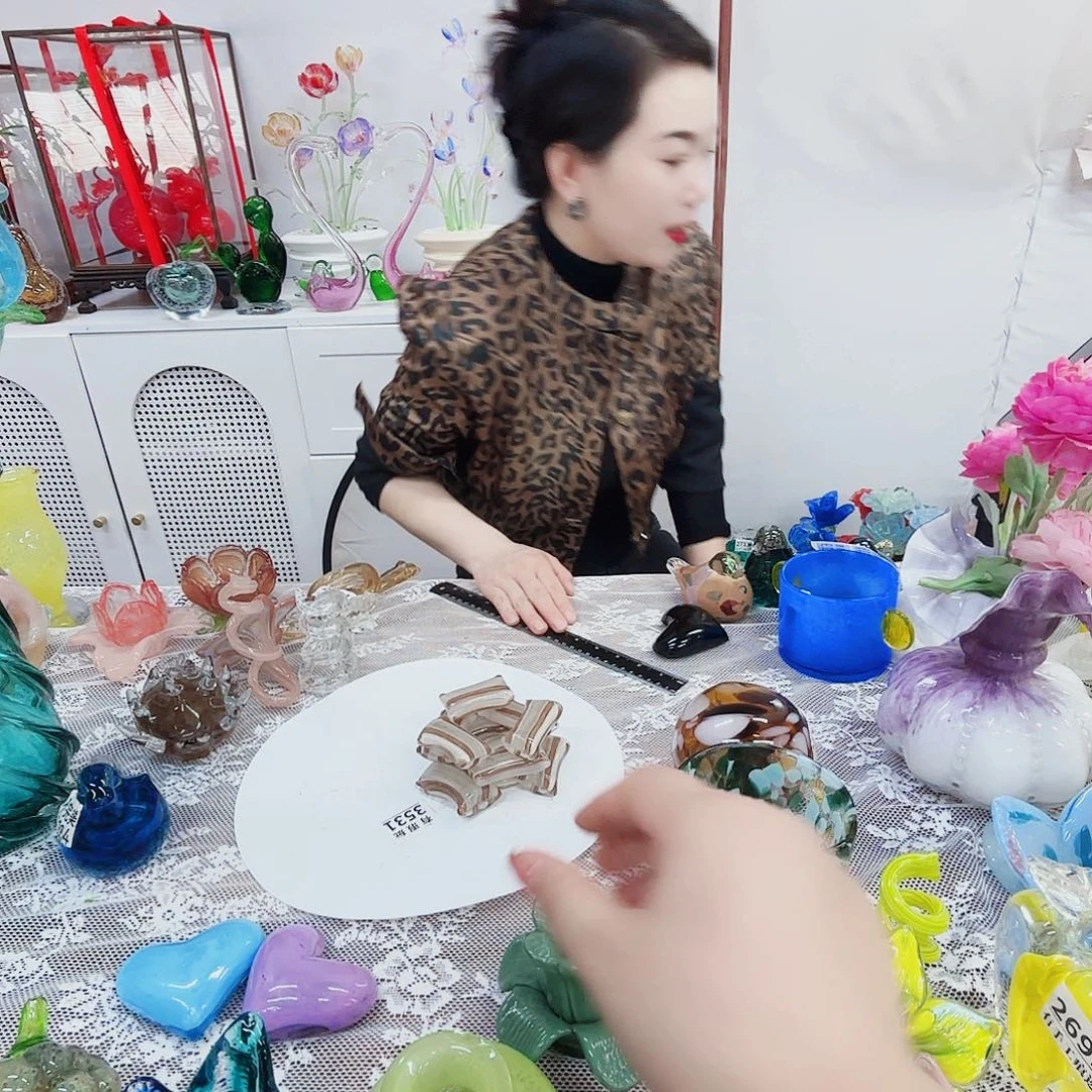 琉璃花瓶花器艺术品