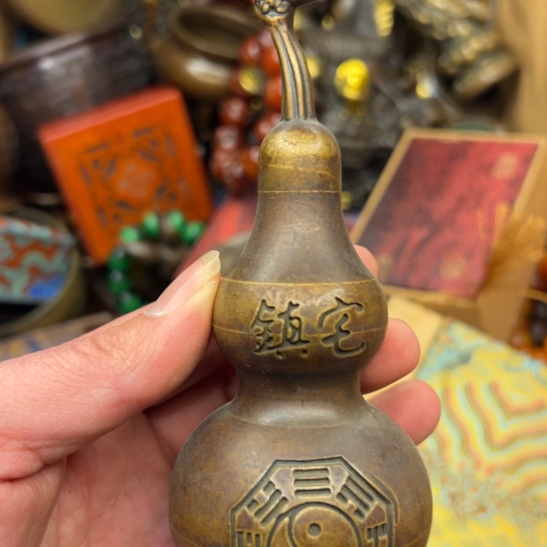 铜摆件欢迎欢迎你