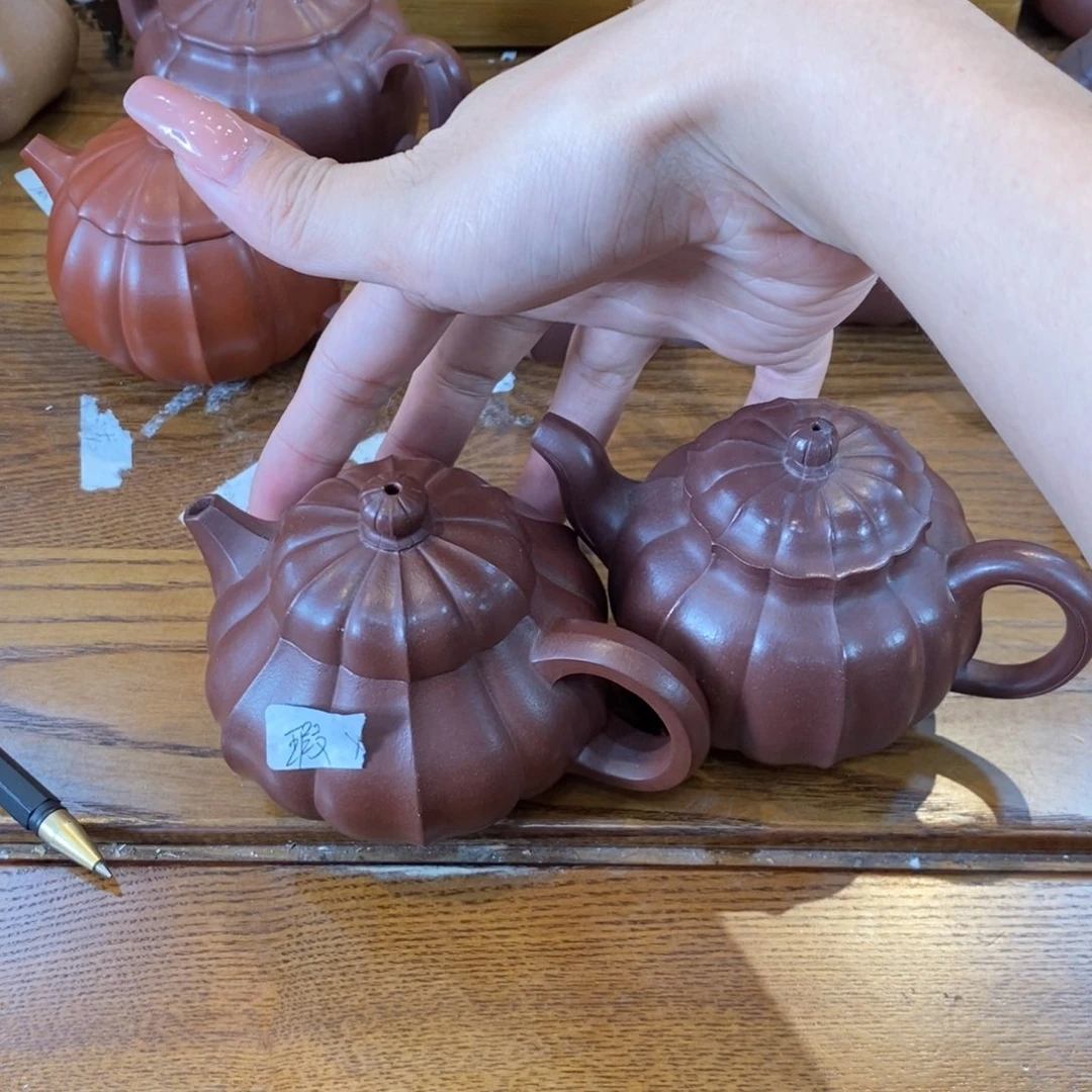 元***玩茶壶紫砂原矿泥料手工壶直播间