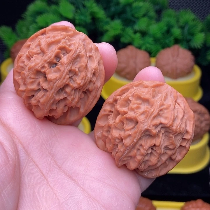 吊坠文玩核桃默*苹果园42全品