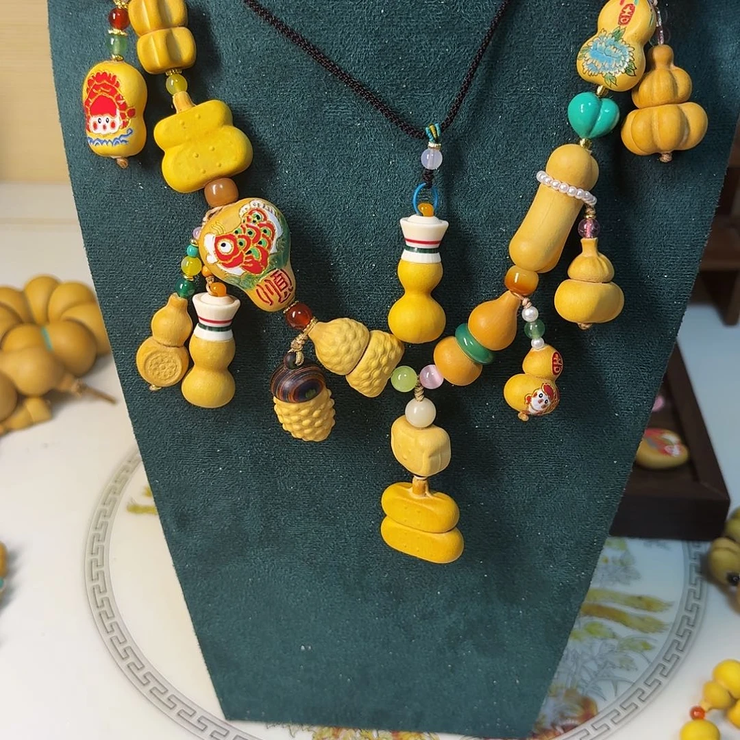 灰***灰多宝葫芦手持脖挂1680