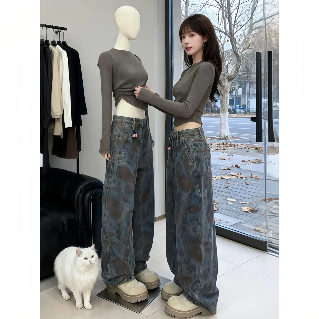 SHALLDOER 百搭宽松纹理T恤女秋冬季新款韩式潮流上衣时尚打底衫