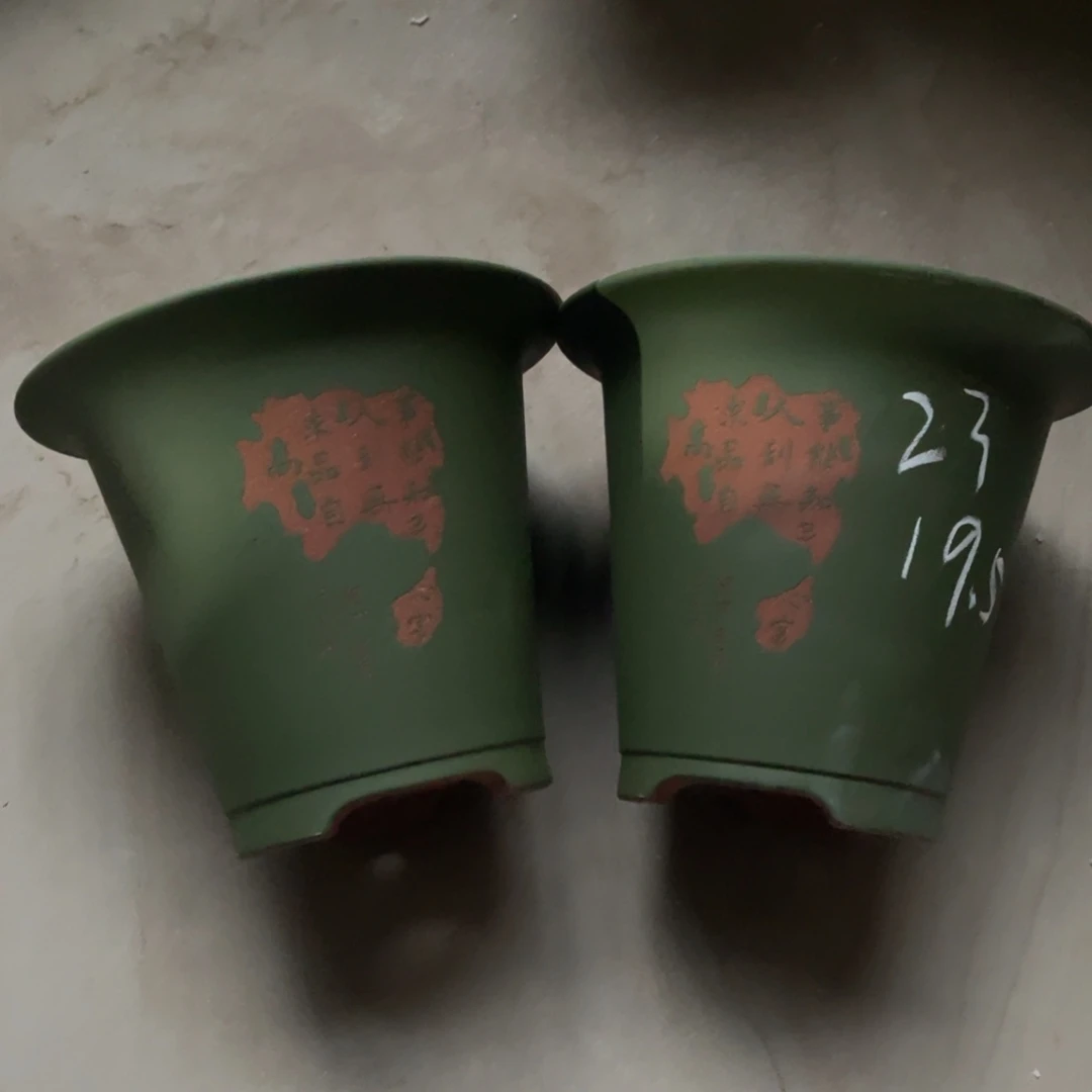 宜兴原矿紫砂花盆