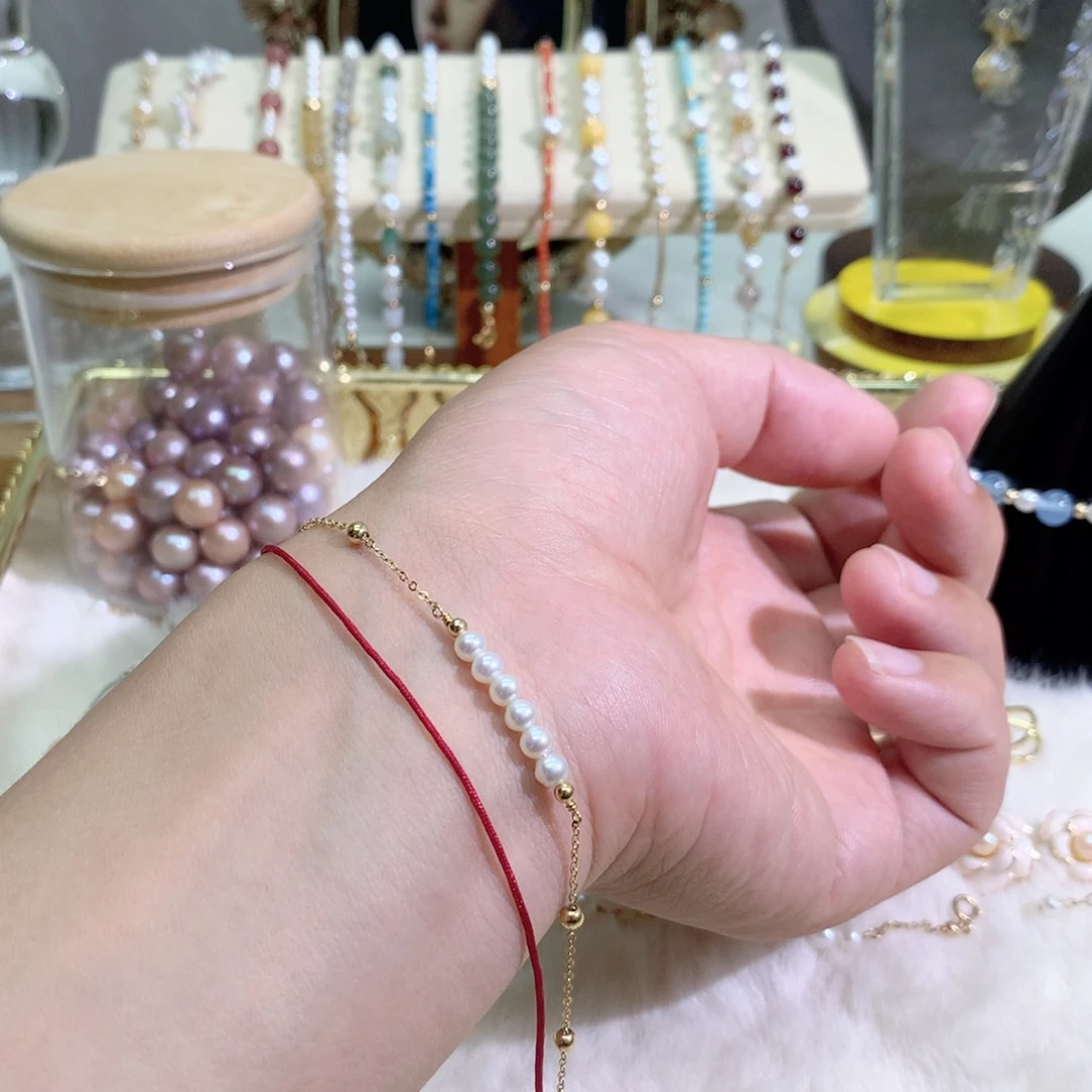 淡水珍珠手绳未镶嵌