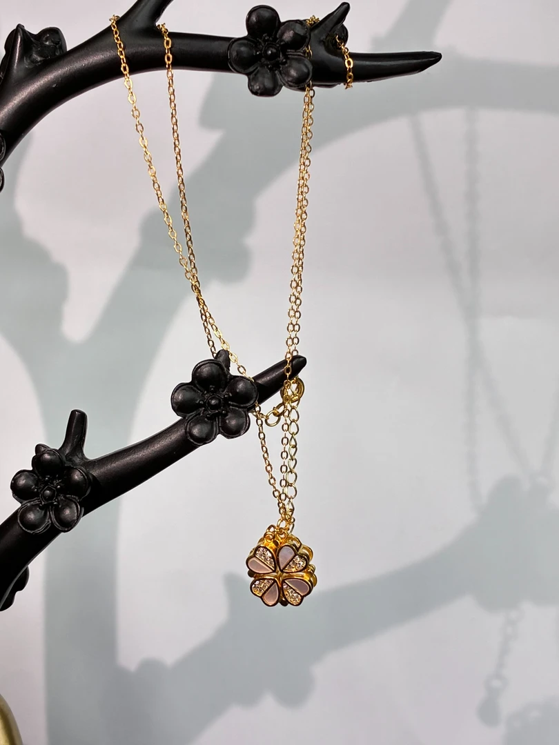 925银银制品 925四叶草项链【小北质检】ZJH147Z7多样性发一