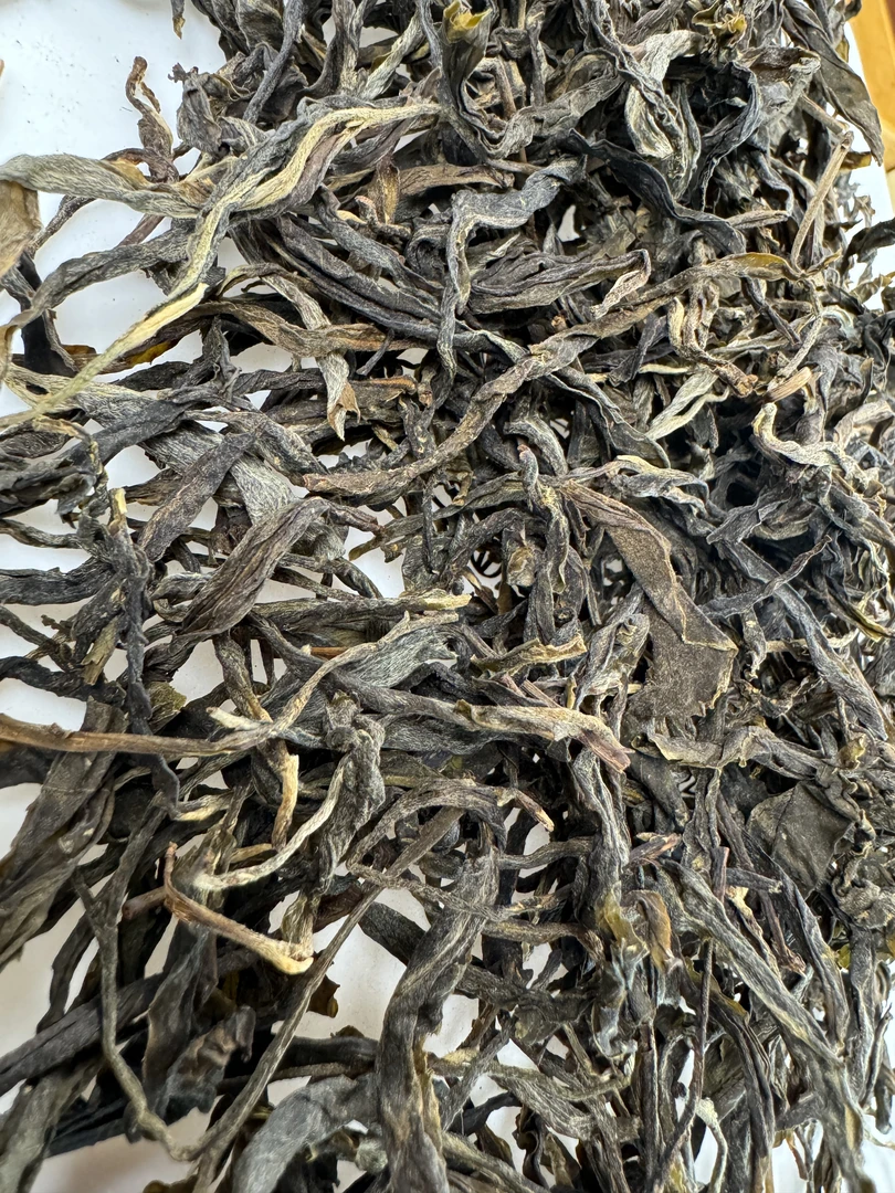 2018年梅子箐古树 头春头采 普洱茶生茶散茶