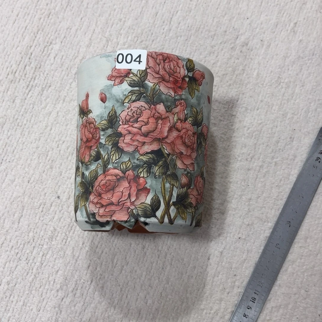 吉***吉花盆紫砂陶瓷多肉花盆微瑕