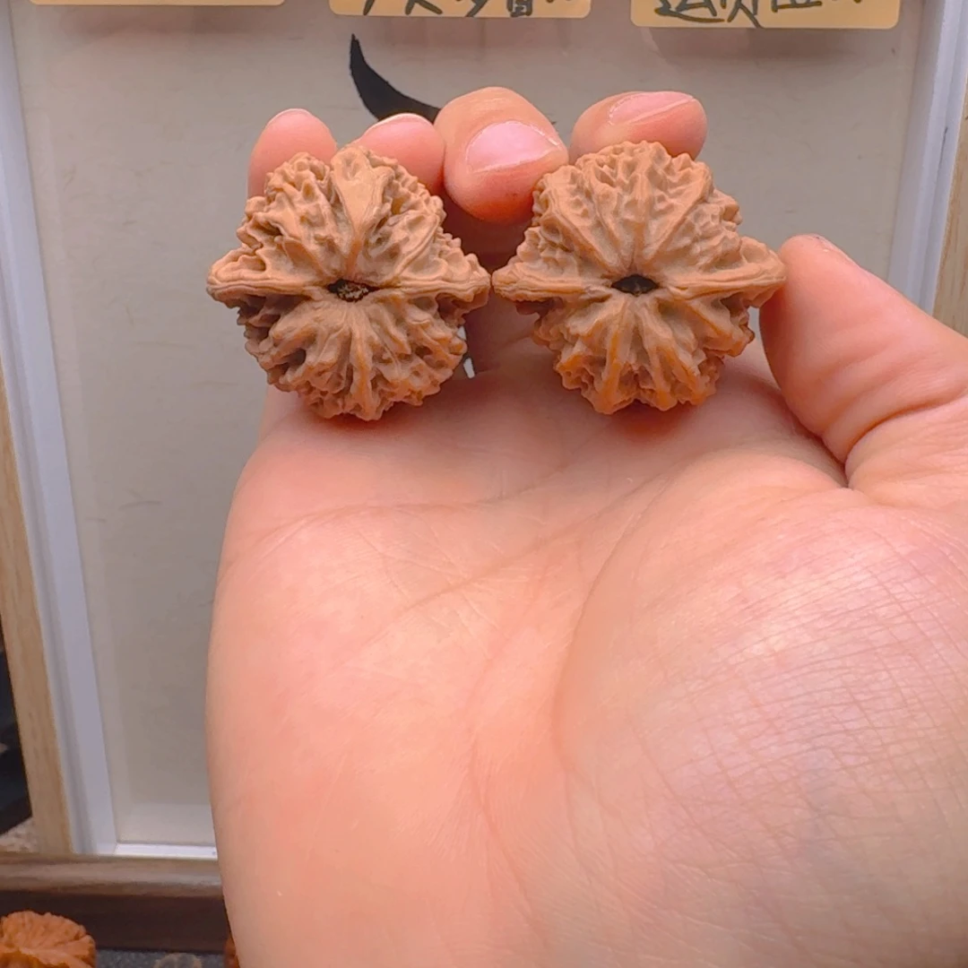 文玩核桃把件3651野生