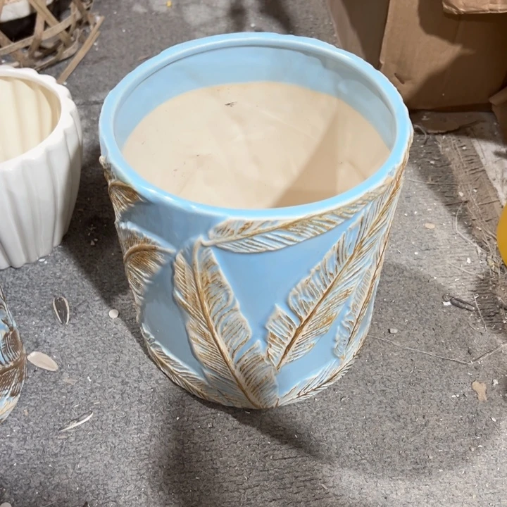 陶瓷花瓶摆件外贸出口微瑕捡漏