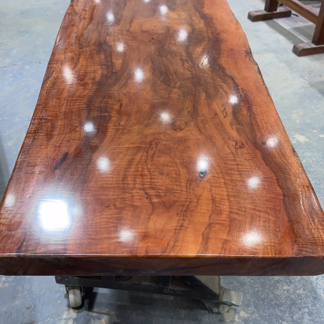 木（非红木类）实木家具，大板面台