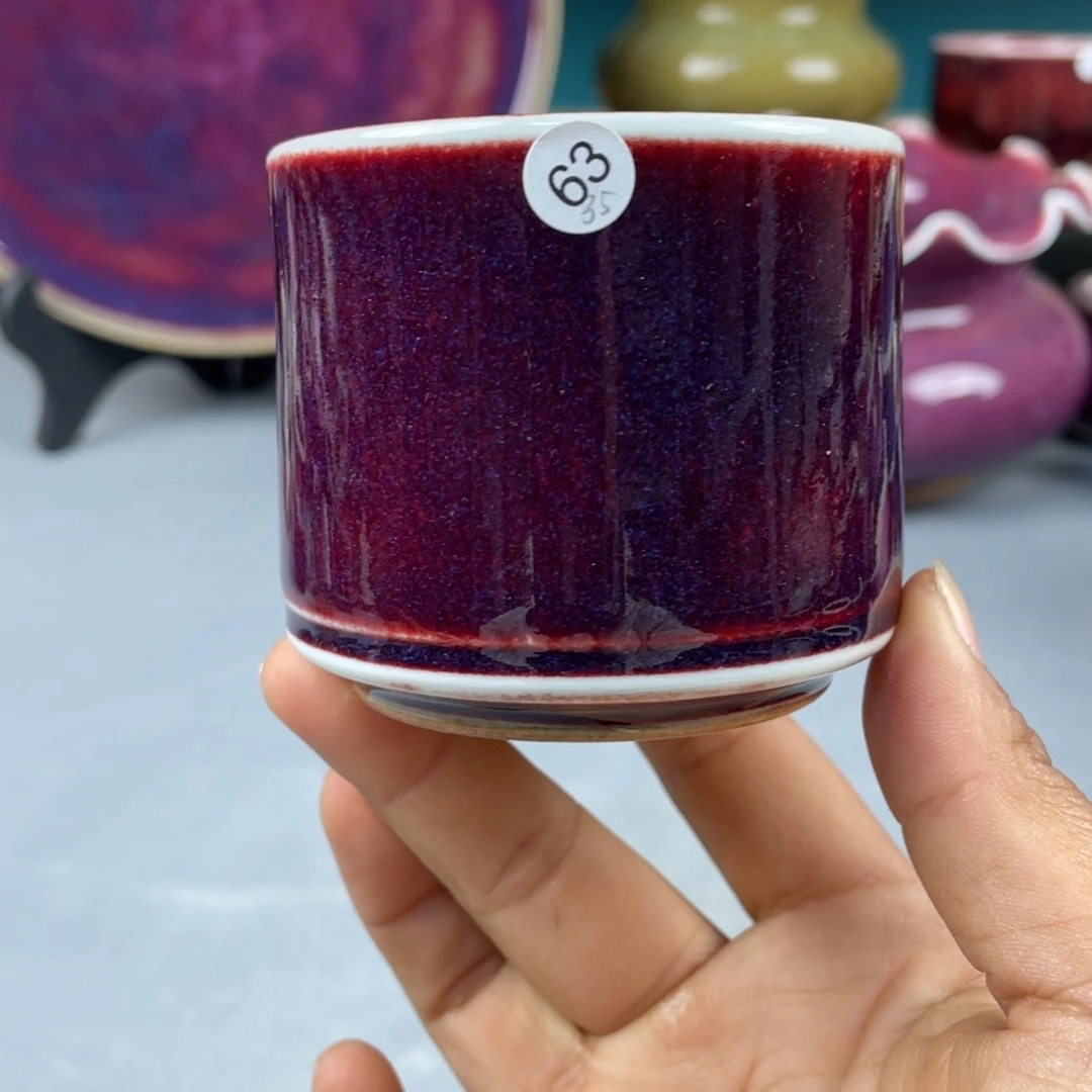 瓷片纯手工制作……