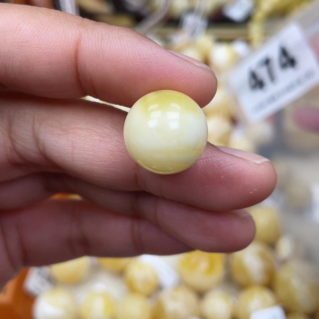 蜜蜡未镶嵌珠宝奇石粉15.2