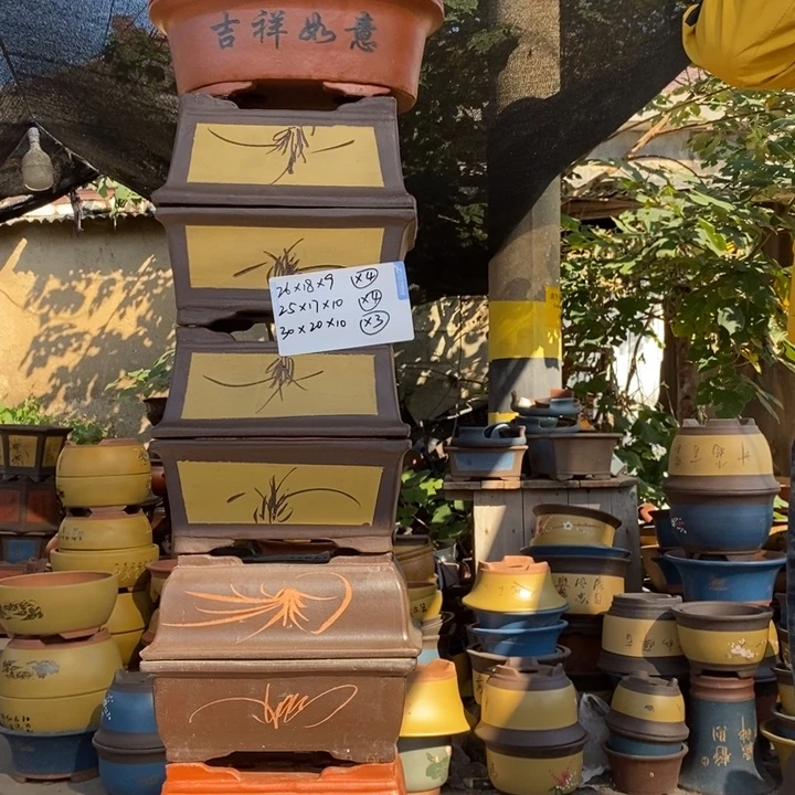 紫砂花盆紫砂特价包邮