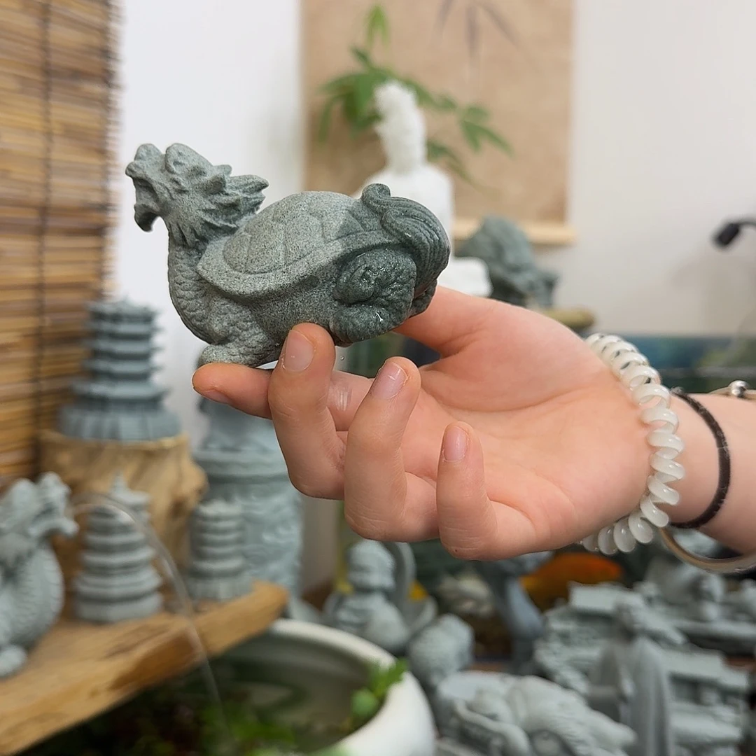 石材青砂石小龙龟