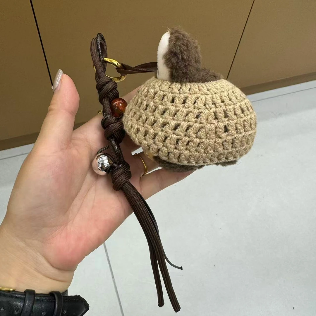 可爱挂饰托特包清新风可爱风简约风包挂件便携款