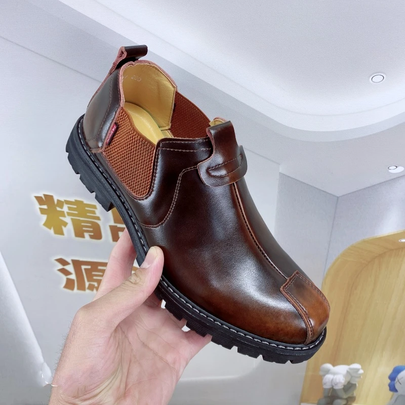 【断码】男士商务皮鞋一脚蹬百搭皮鞋休闲男8901