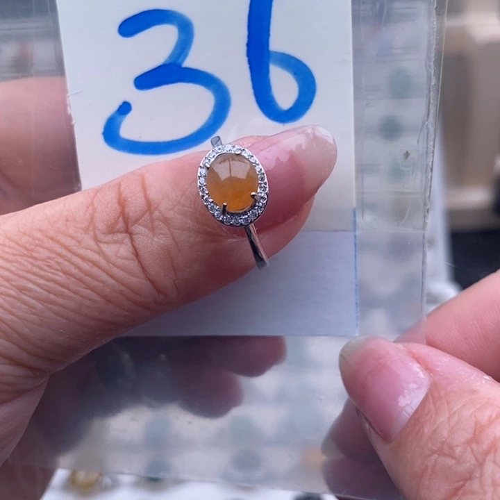 未镶嵌戒指翡翠缅甸