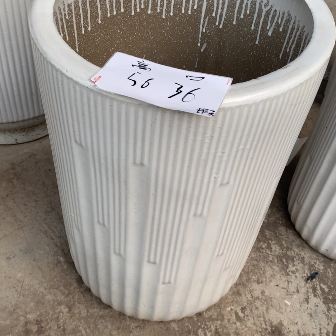 瑕疵高温陶瓷花盆