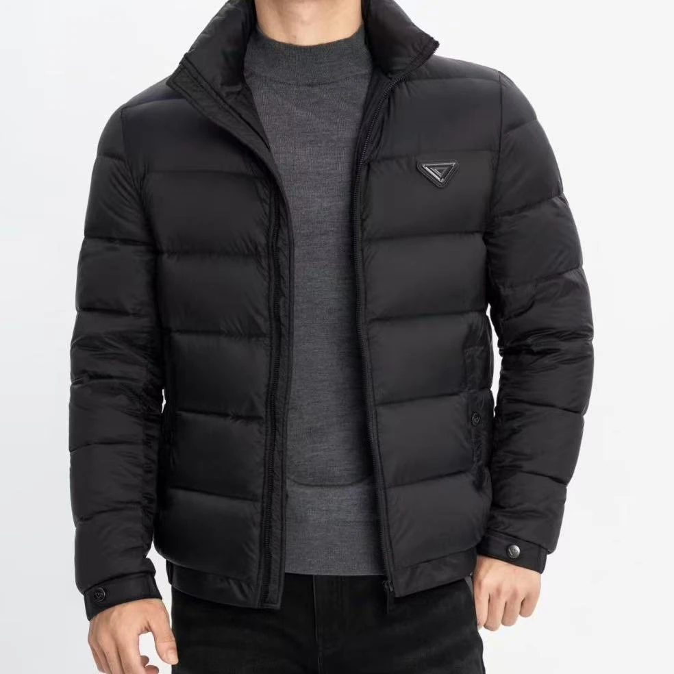 【VanJazny】新款高端男士潮流百搭简约休闲羽绒夹克DK20066