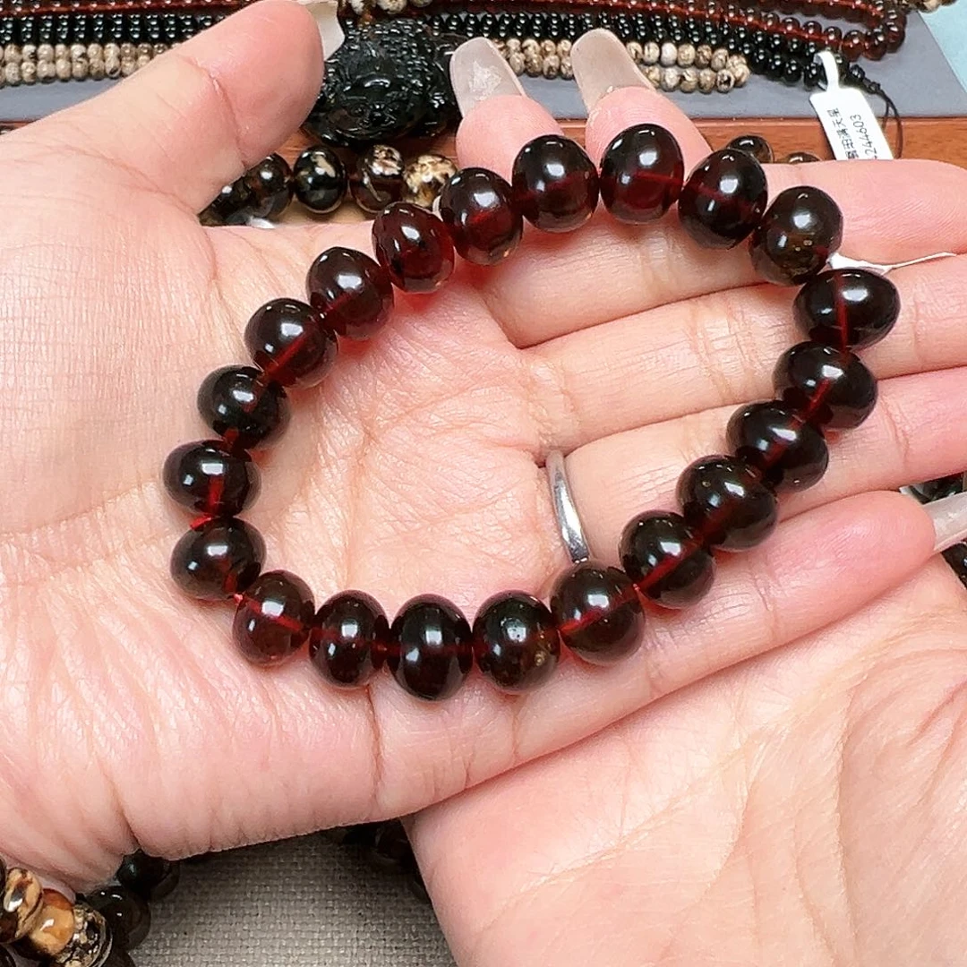 一***苗琥珀未镶嵌裸石抚顺琥珀十一10705