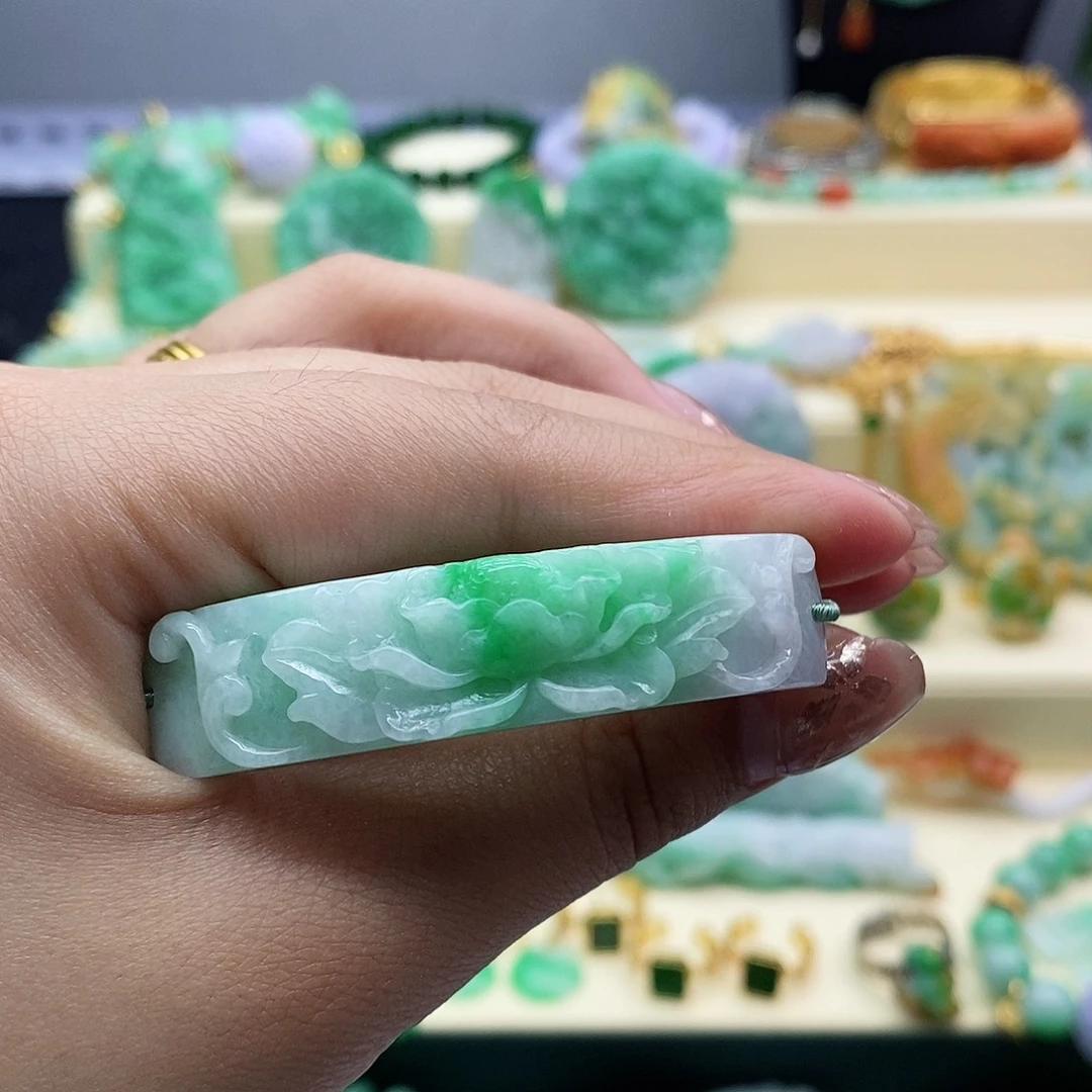 *****未镶嵌手镯翡翠手牌