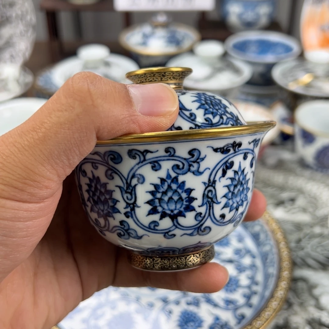 隔***二景德镇手工手绘陶瓷