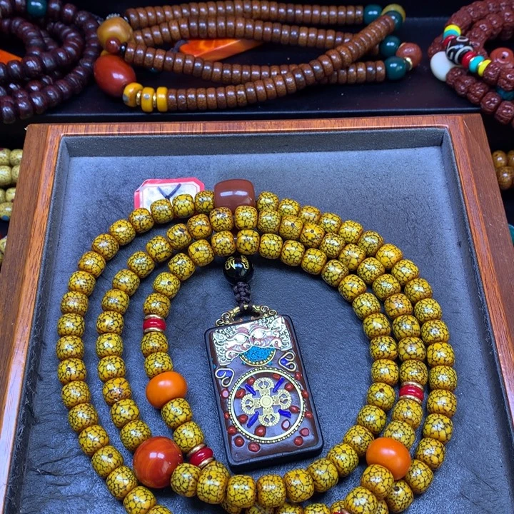 星月菩提吊坠菩提